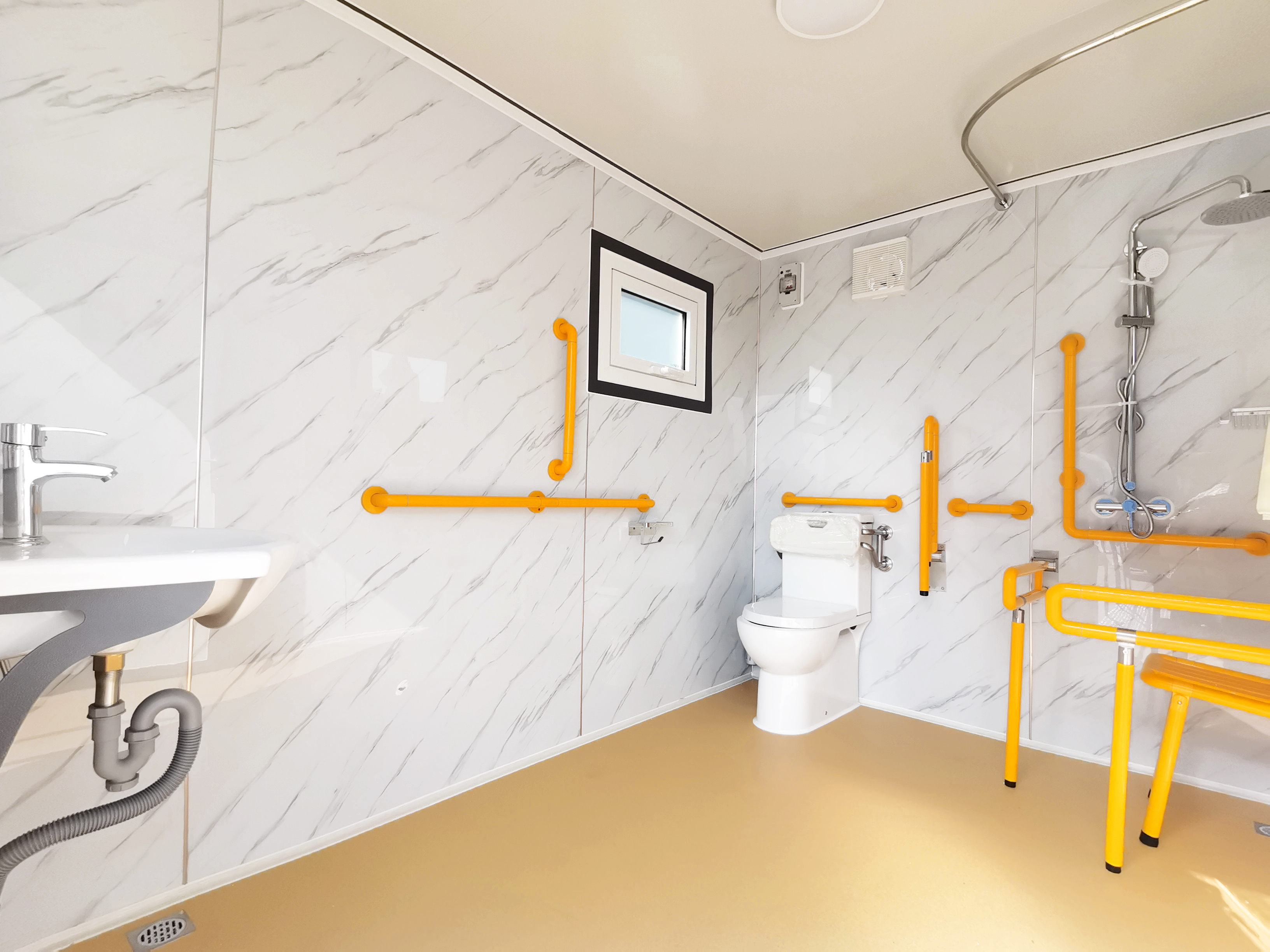 10ft Toilet and Shower Block – Wheelchair Accessible