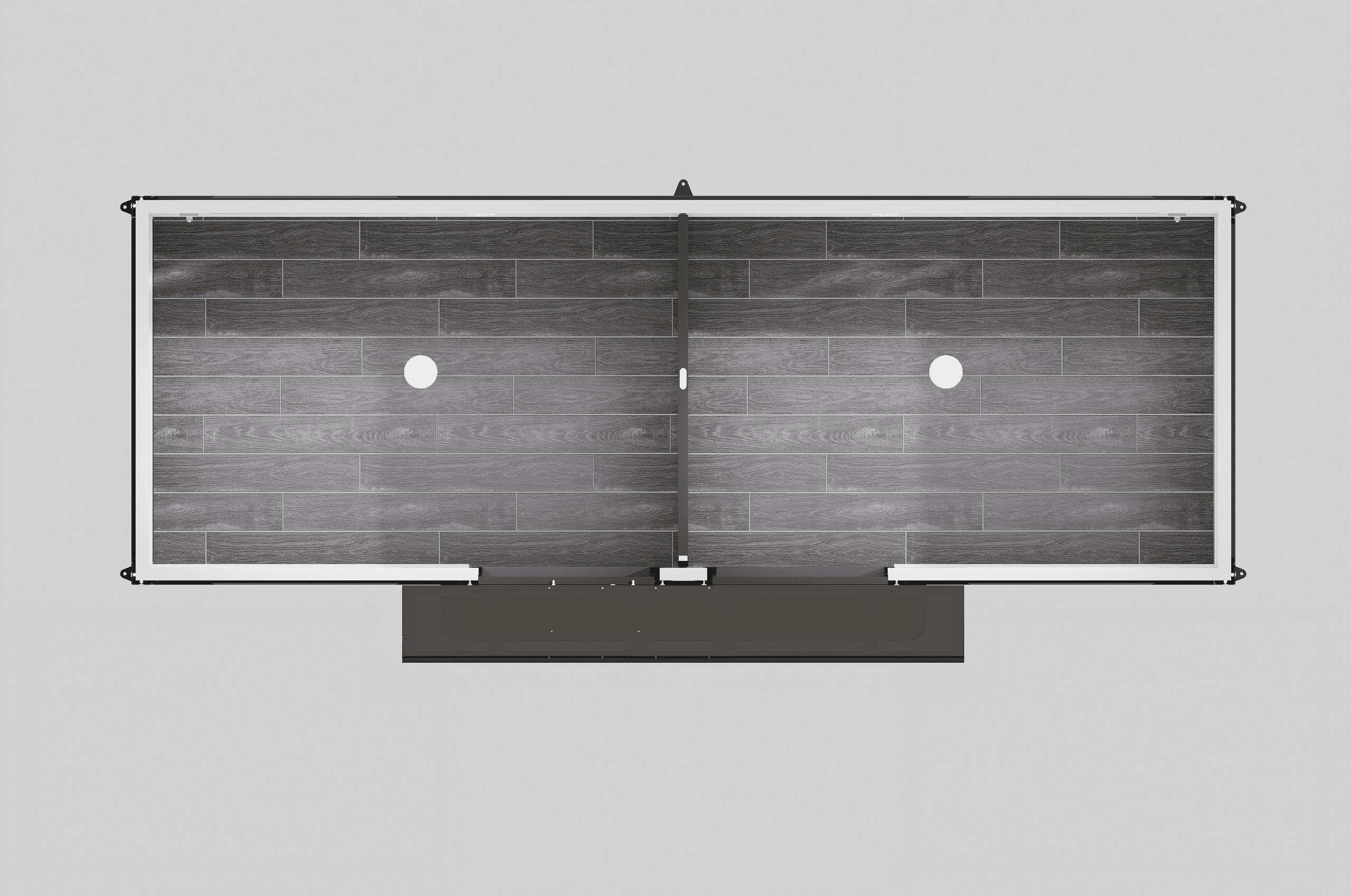 20ft D-Type Two-Bedroom with Bathroom