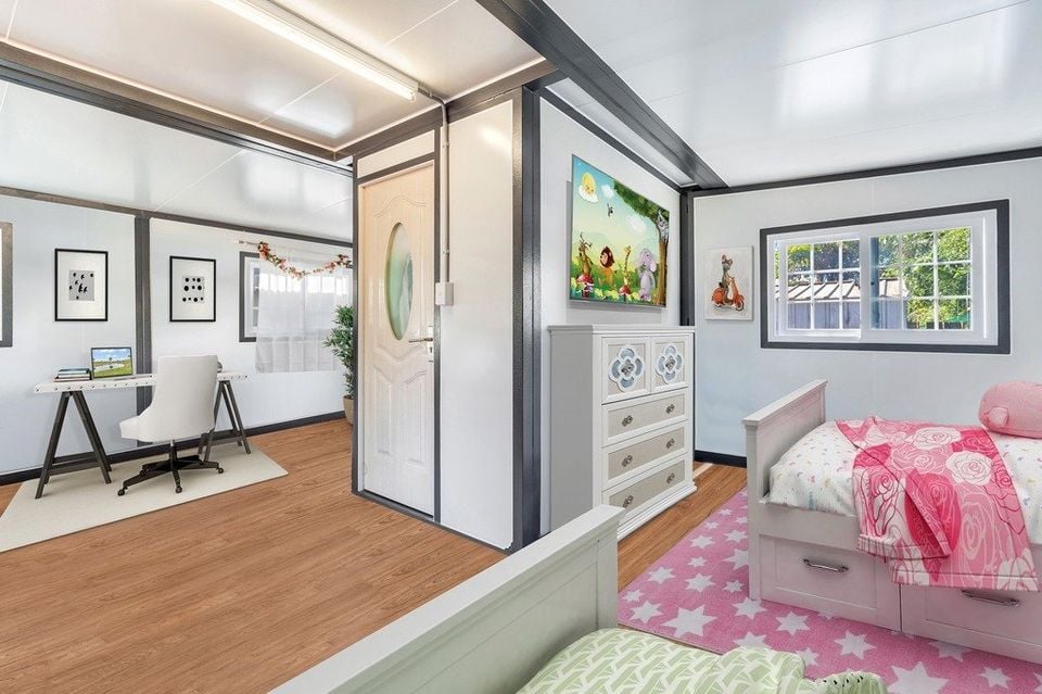 20ft Fold-Out Open-Plan Home