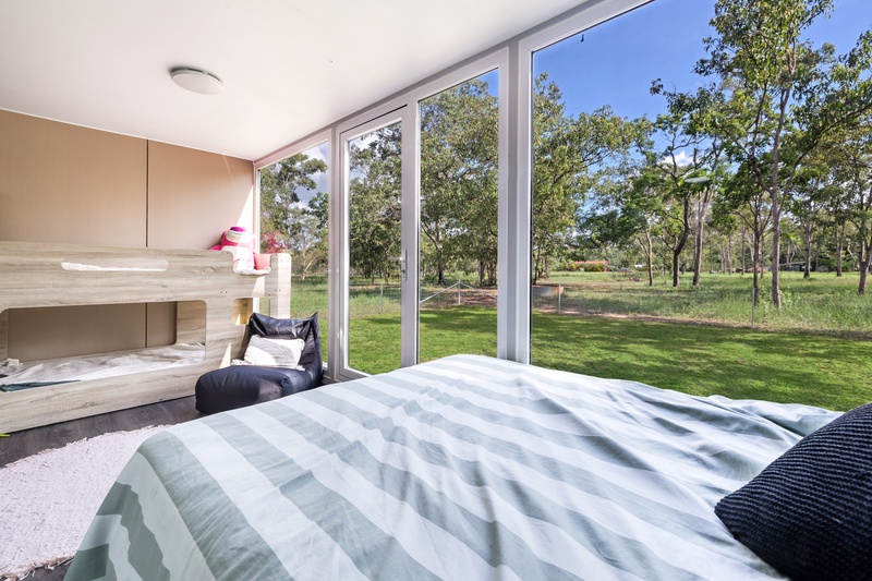 The Infinity Cube – 20ft Containerised “Slide-Out” 6m x 5m with Infinity Glass Frontage