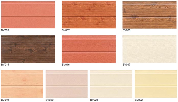 External Cladding Colour Options (20ft & 40ft Models)