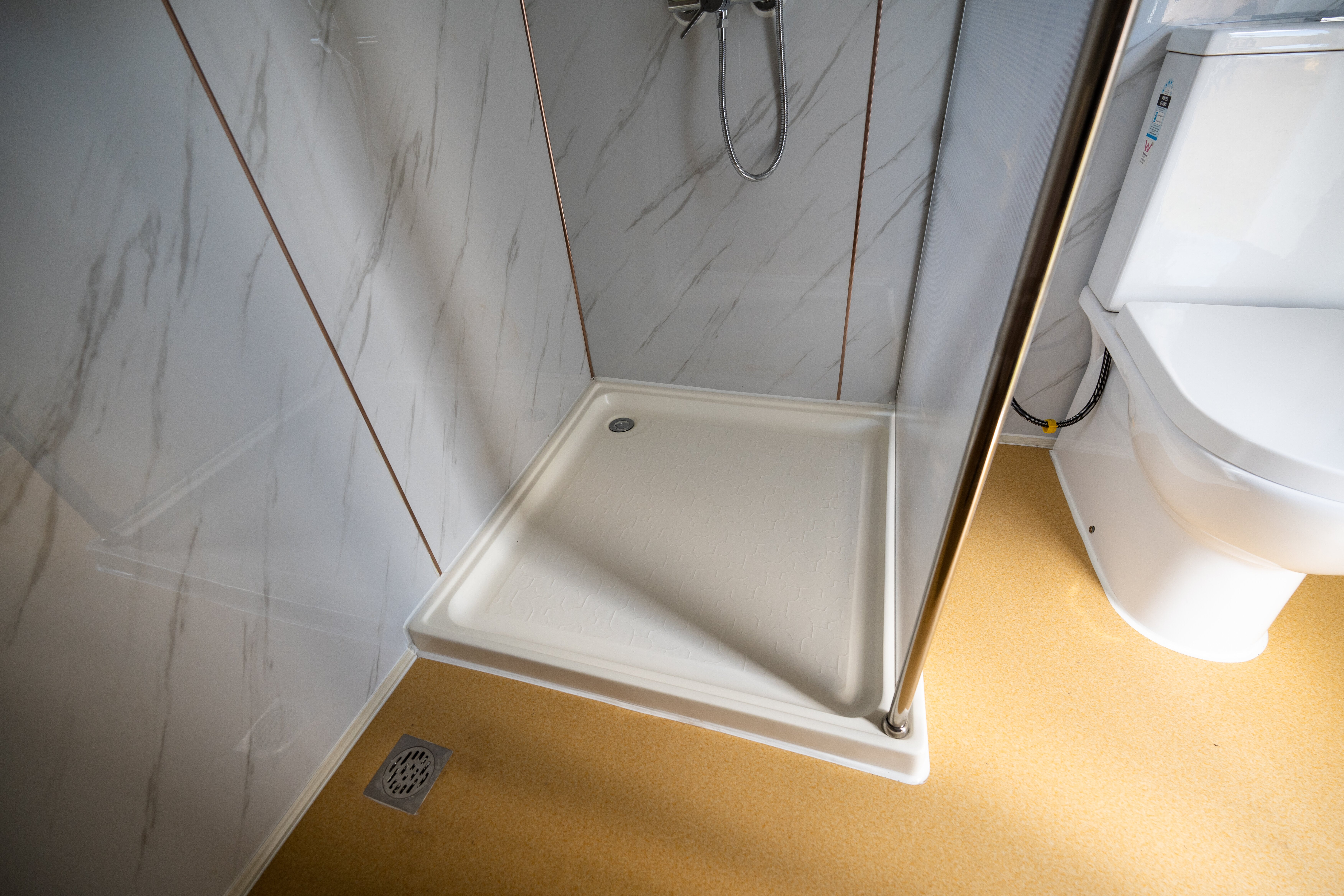 Deluxe Toilet and Shower