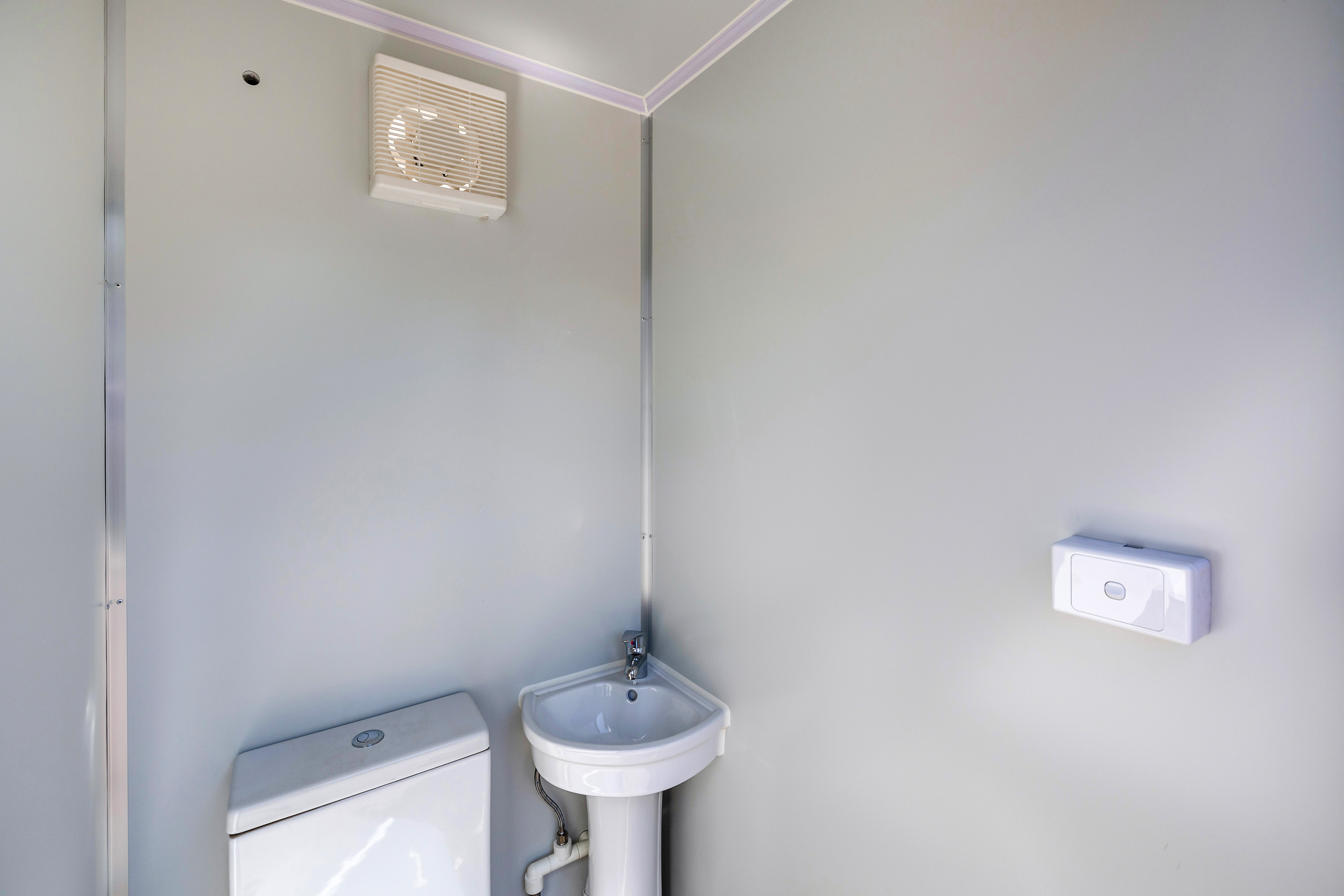 Portable Double Toilet Block