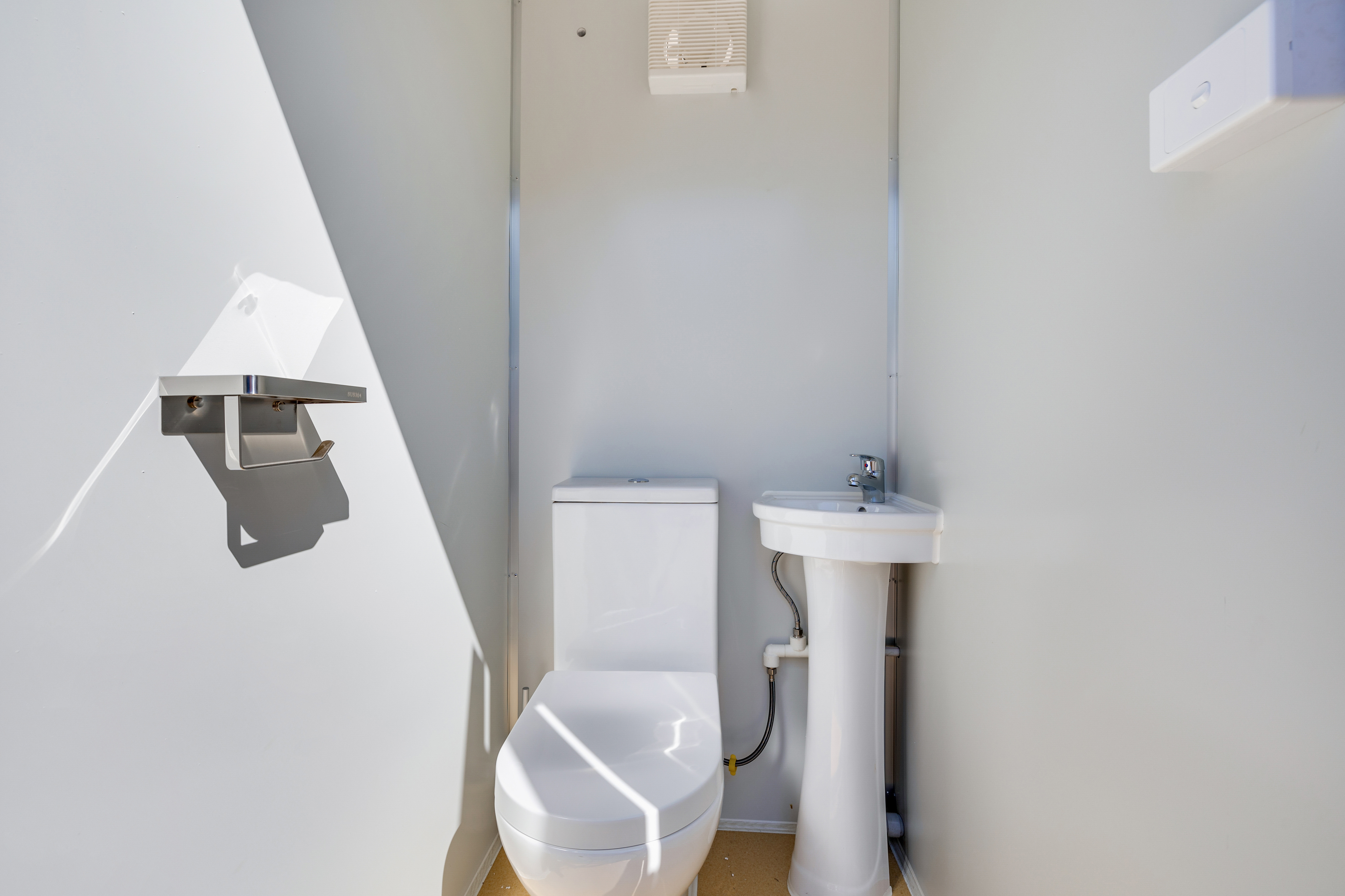 Portable Double Toilet Block