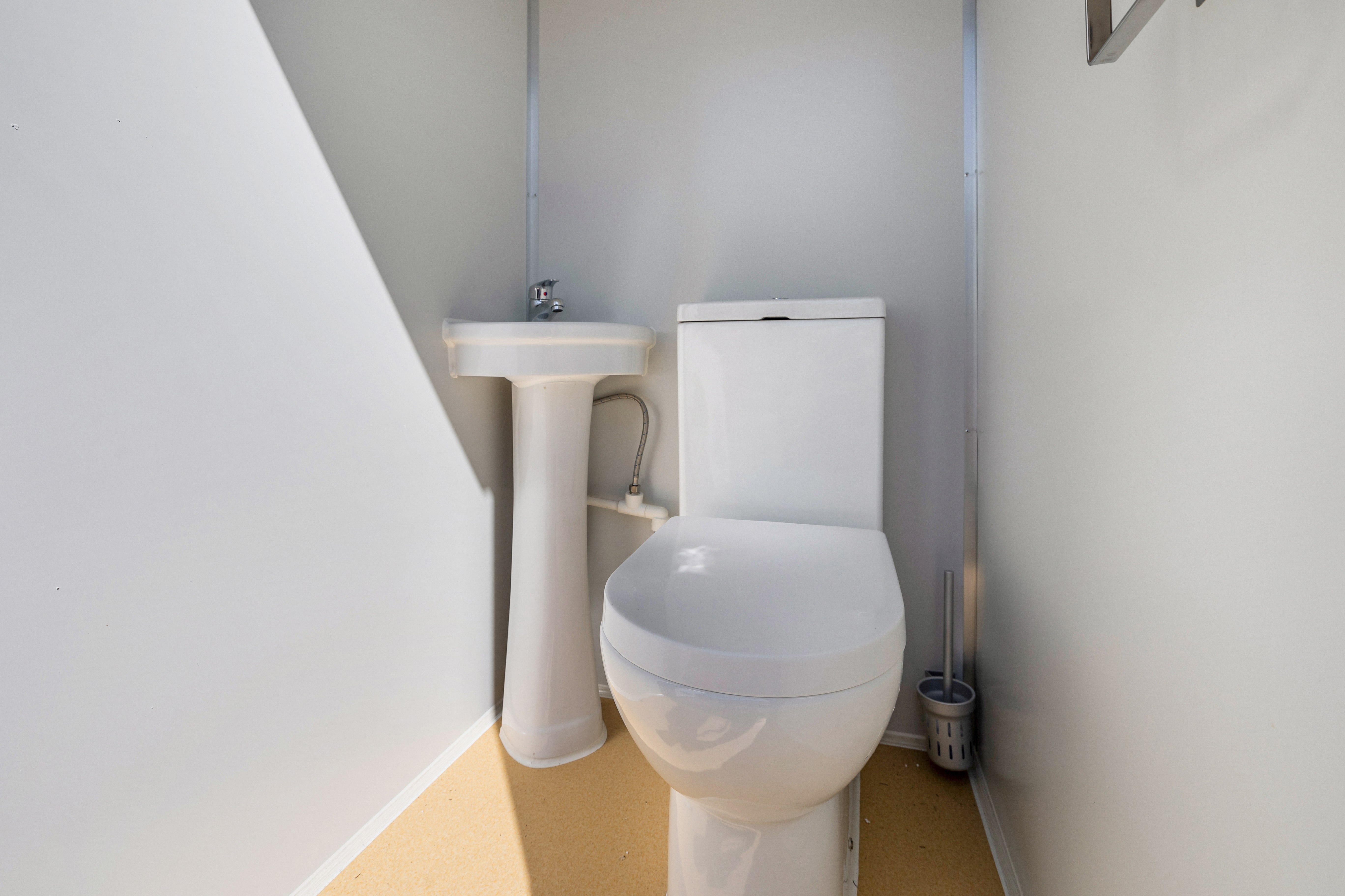 Portable Double Toilet Block