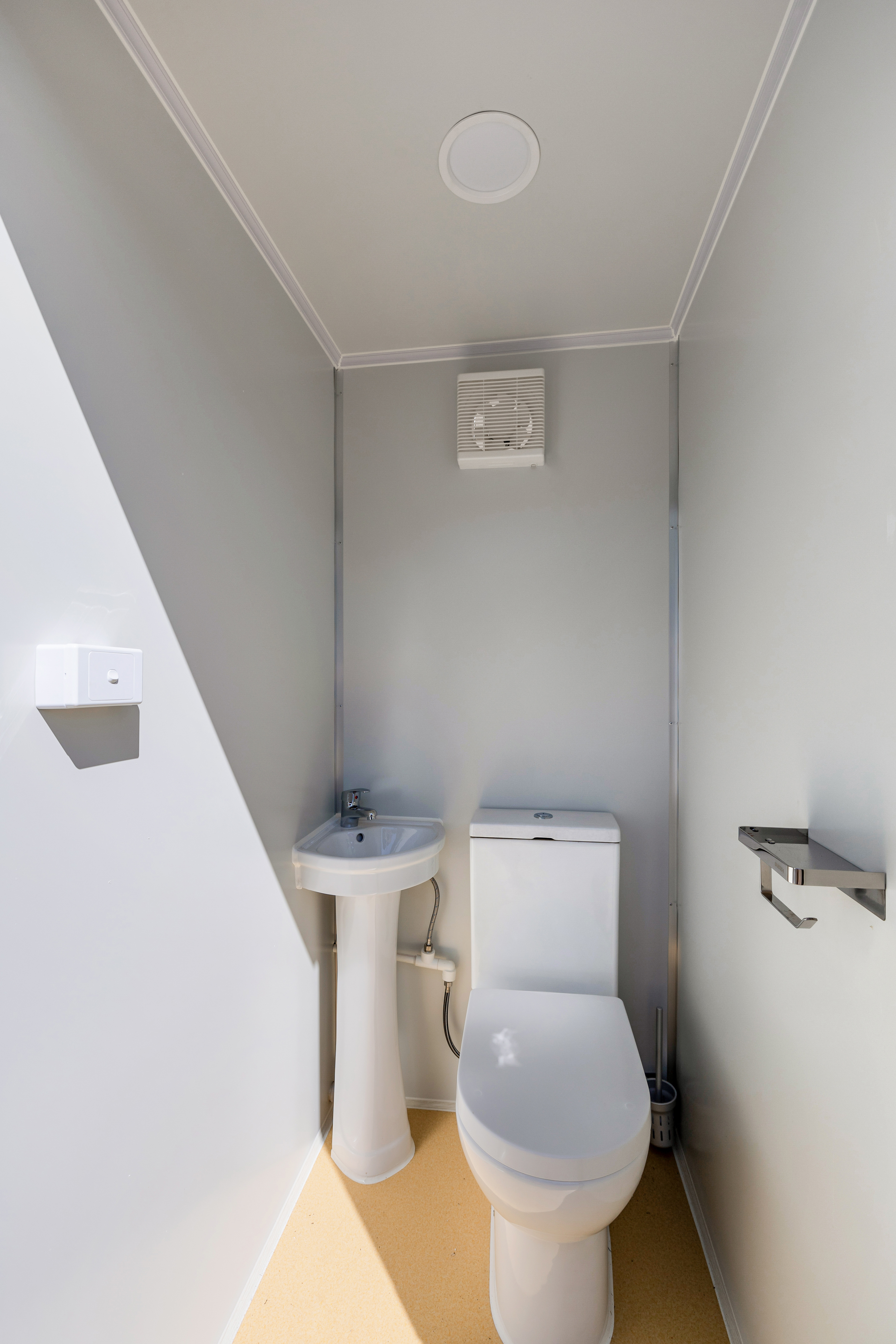 Portable Double Toilet Block