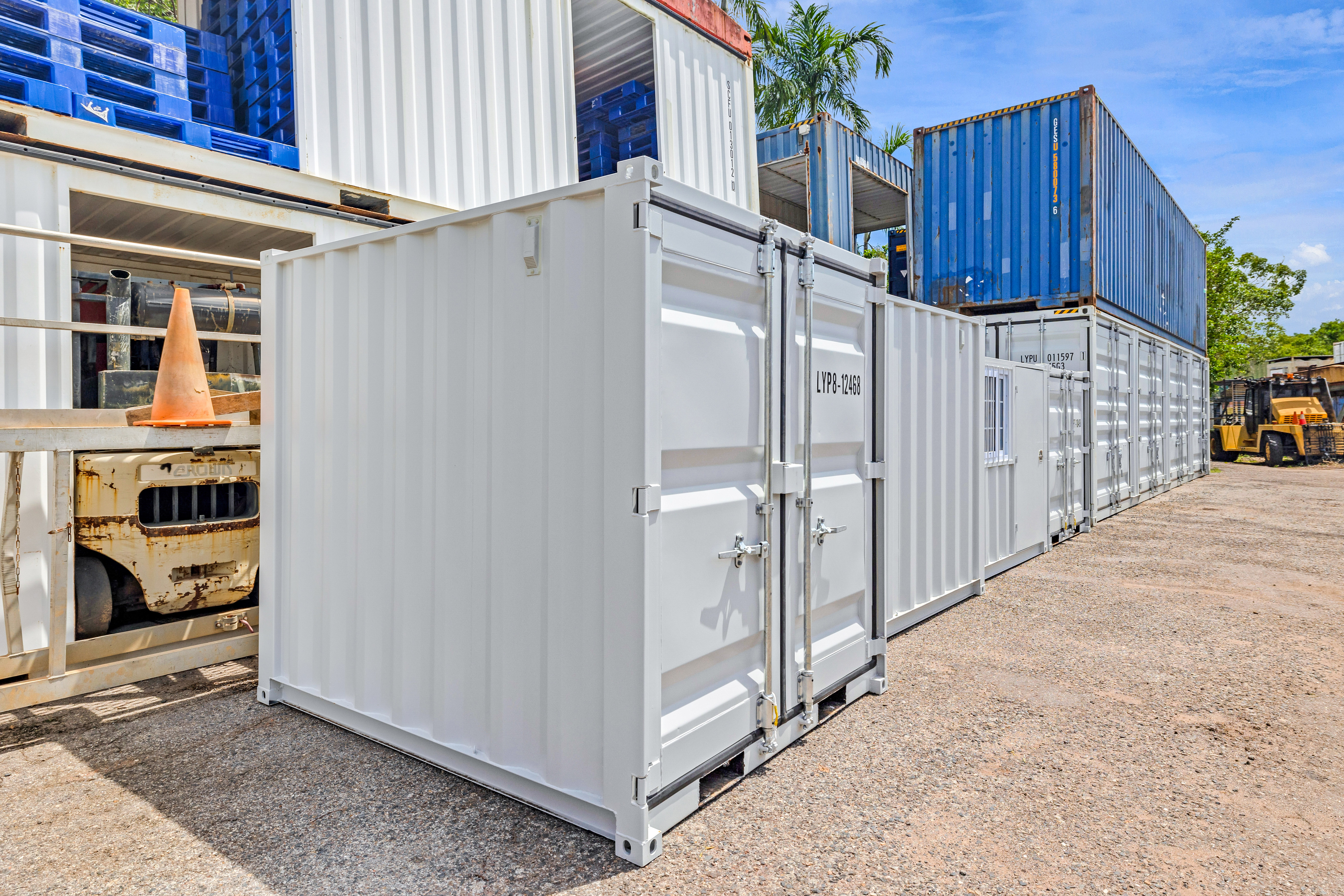 Mobile Village 13x Shipping Containers