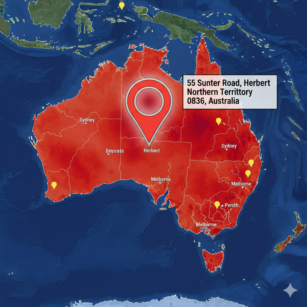 Australia Heat Map